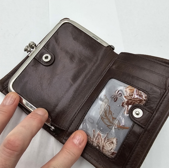 HOBO Brown Leather Wallet - Picture 3 of 4